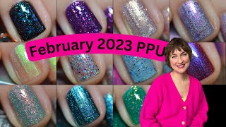 February 2023 Polish Pickup PPU Swatches & Review  Famous Movie Quotes