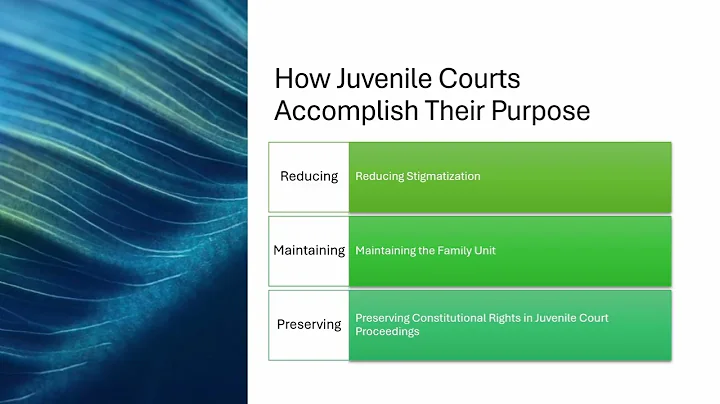 Juvenile Justice Policy Chapter 7
