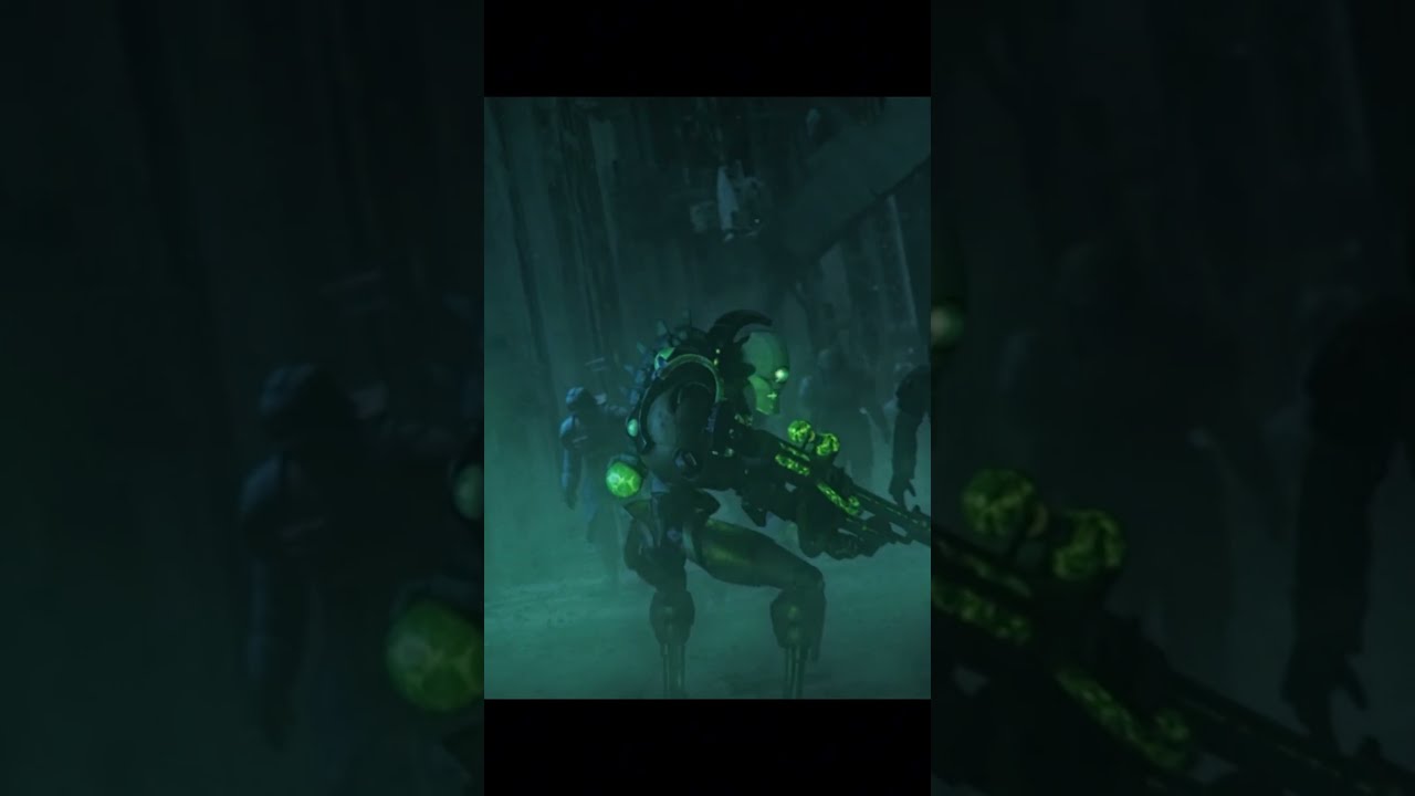 Necron Experiment Ends In Disaster Warhammer40k Necrons Xenos Kriegsmen Mind Scarab