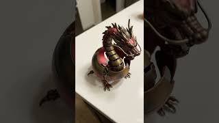 This Mechanical Chinese Dragon Feels Too Real 🤯🐉 #Shorts #AI #cyberpunk