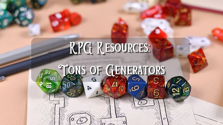 Level up your RPG adventures with these epic generators!