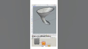 Grasshopper Kangaroo Tutorial (Parametric Column) #shorts