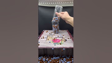 Soothing Reverse Beads ASMR (Colorful Joy!) 🟠✨ #relaxing  #satisfying  #asmr