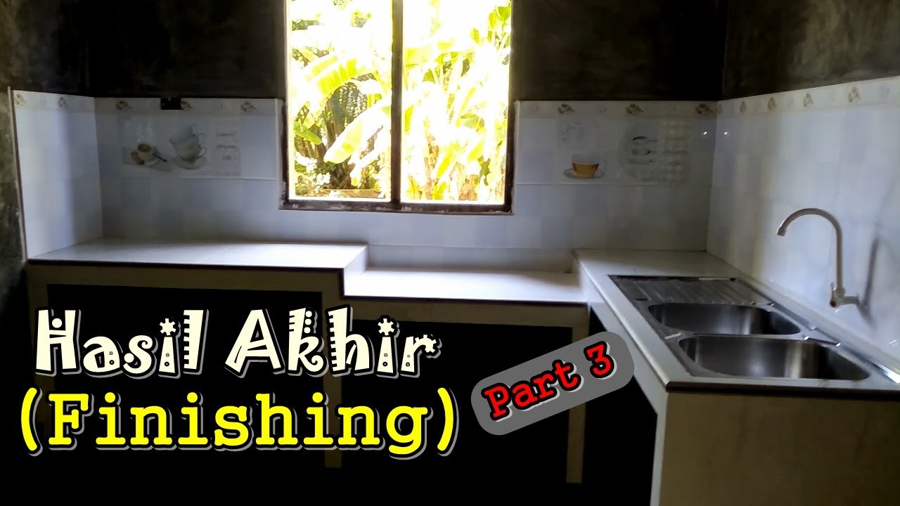 Hasil Desain Dapur Bersih Kotor Minimalis Sederhana Eps20