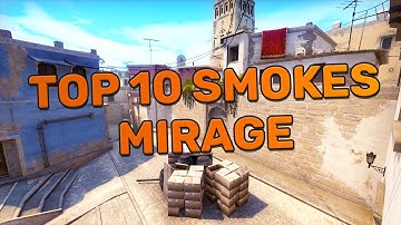 Top 10 Mirage Smokes - CS:GO 2020