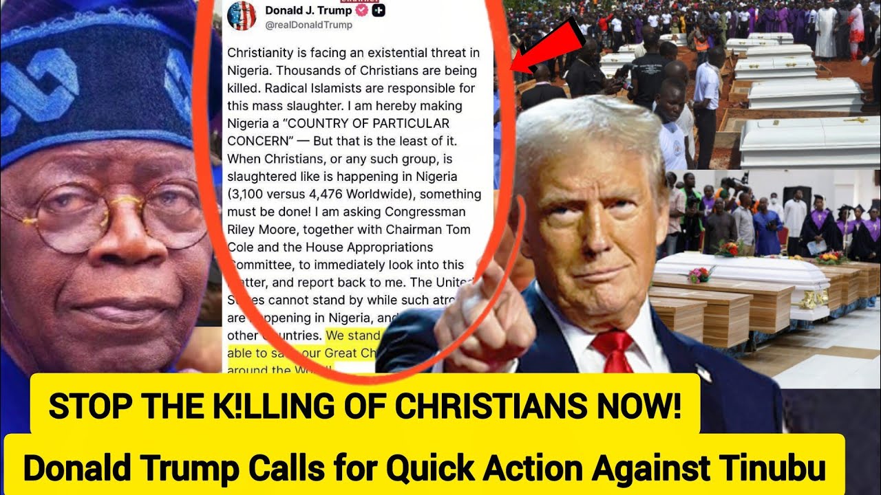 Nigerians React as Donald Trump declares Nigeria a COUNTRY OF ...