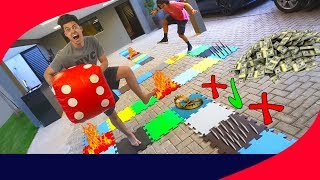 JOGO DE TABULEIRO GIGANTE PERIGOSO! - R$ 10.000