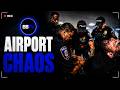 Airport Passenger Wouldn't Cooperate