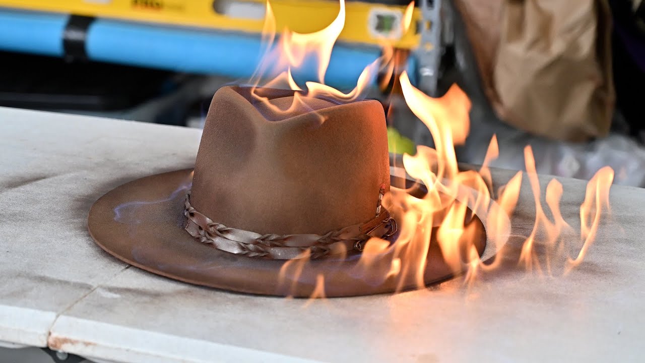 Nick Fouquet's Flame-Treated Hatmaking Masterclass - YouTube