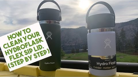 How to clean your HydroFlask Flex Sip Lid