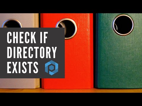 Python | Check if Directory Exists