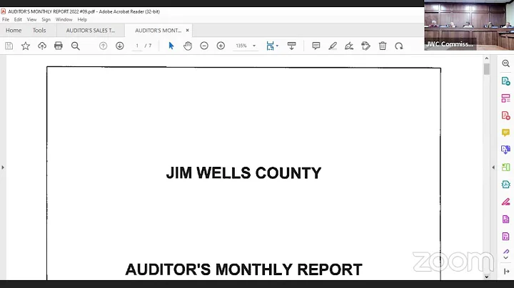 JWC Commissioners Court Meeting - October 28, 2022