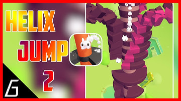 Helix Jump 2 - Gameplay Part 1 - First Levels (1-30) + Bonus Plot (iOS, Android)