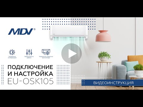 Подключение WI-FI к настенным сплит-системам MDV