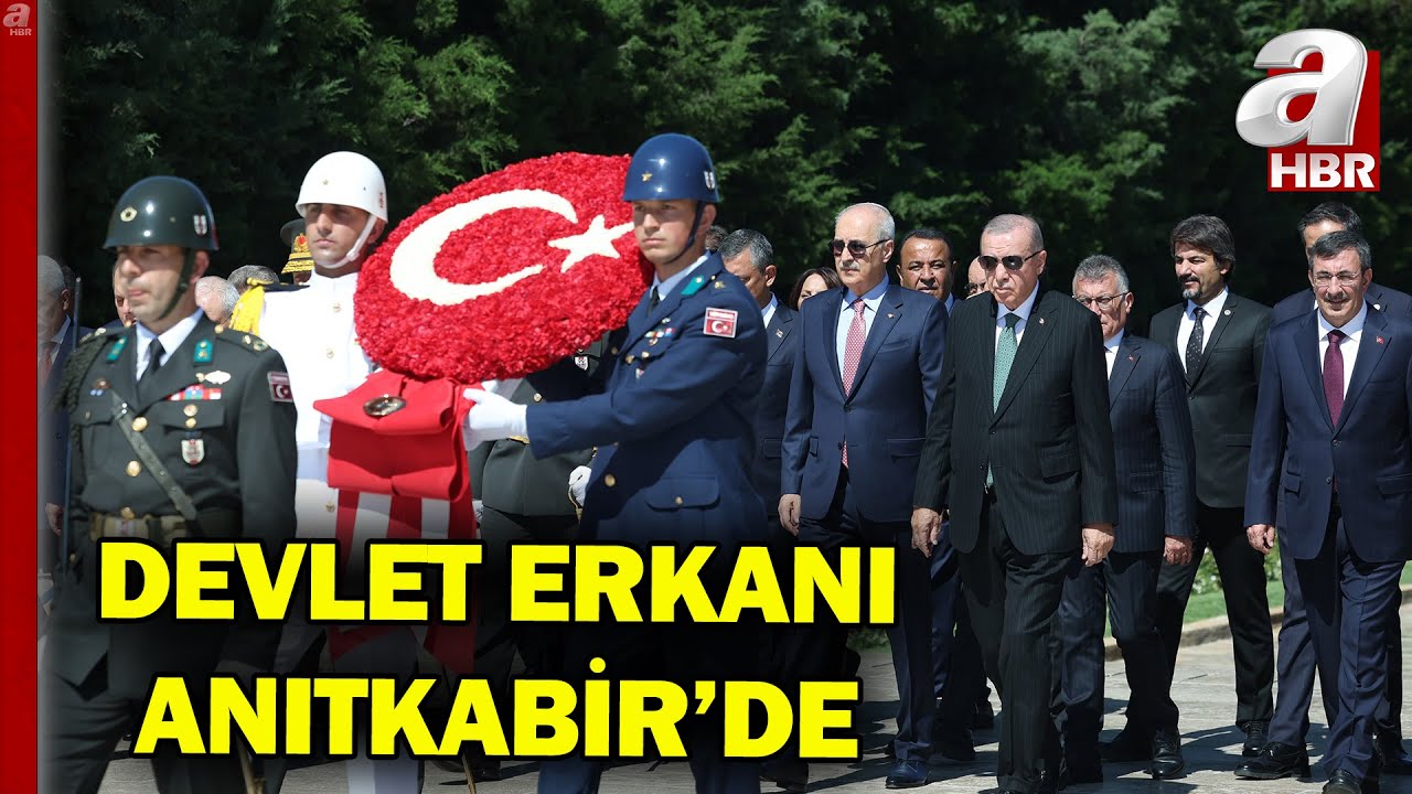 30 Ağustos Zaferi'nin 103. Yıl Dönümü: Başkan Erdoğan Ve Devlet Erkanı Anıtkabir'de | A Haber