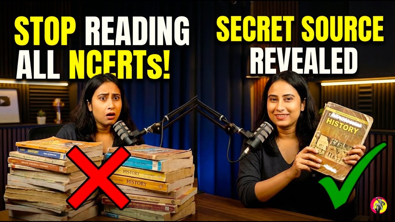 STOP Reading 6-12 NCERTs! 🛑 Best History Source for UPSC/SSC | Syllabus Sorted (Ep. 1)