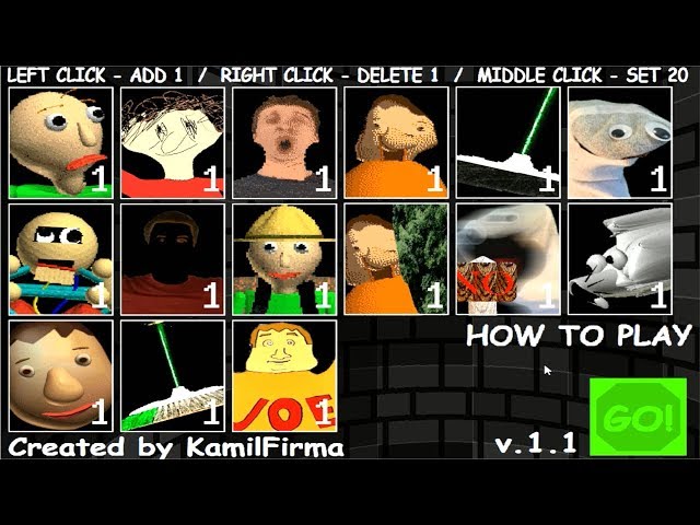 Baldi's Basics Tutorial: How to make a custom character by TheObliviousQuail