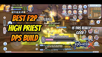 BEST F2P HIGH PRIEST DPS BUILD ROX - RieZz CH