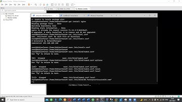 INSTALACION NGINX DEBIAN 10.7- CREACION DE ZONAS, COFINGURACION BIND 2021