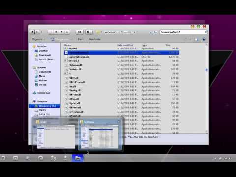 How To Make Windows 7 Look Like Mac OS X Snow Leopard