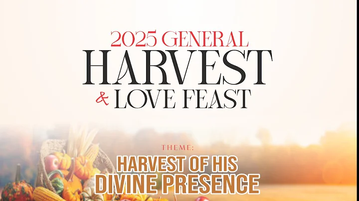 *2025 ANCOPEN GENERAL HARVEST THANKSGIVING SERVICE || 8AM || SUNDAY 16TH NOVEMBER, 2025*