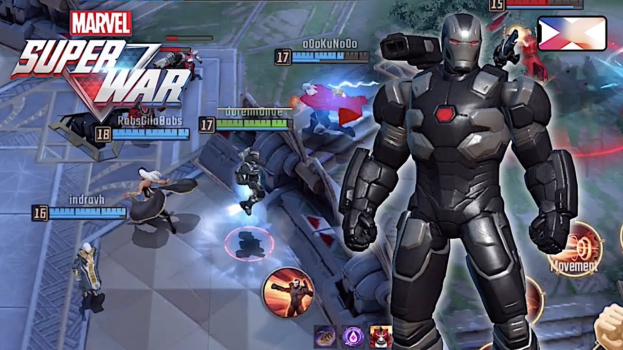 Marvel Super Wars War Machine Unlocked Gameplay