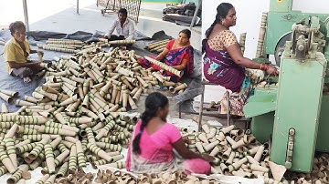 Paper Cone Making For Textile Industry | Paper Cone Making Factory | Paper Cone Making Machine