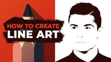 Vexel Art Tutorial - LINE ART - [ Autodesk Sketchbook ] [ English Subtitle ]