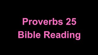 Proverbs 25 | Daily Bread | May 5, 2024