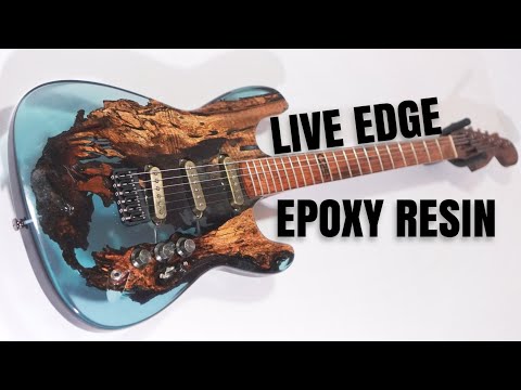 I Built a Live Edge Epoxy Resin Guitar