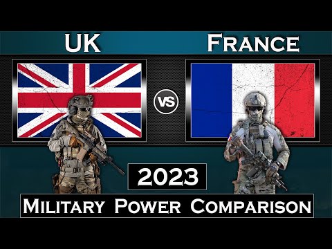 United Kingdom (UK) vs France Military Power Comparison 2023 | Global Power