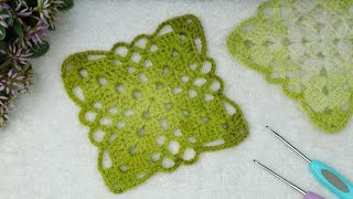 New Easy Crochet Granny Square pattern! Fantastic crochet stitch