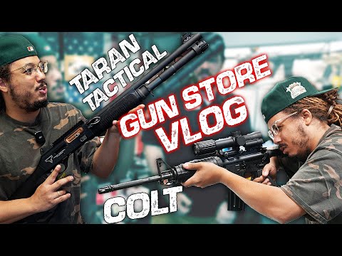 Looking For My Next Purchase ! CANIK TTI Combat , Taran Tactical M4, COLT, & More | Gun Store Vlog