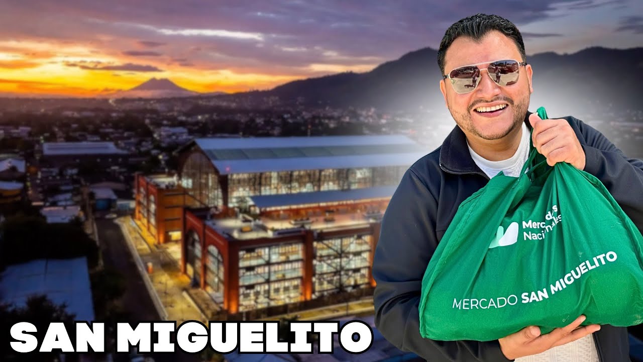 EL NUEVO MERCADO DE LUJO en EL SALVADOR | Mercado San Miguelito
