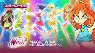 Winx Club - Magic Winx Full Transformation | 4K REMASTERED