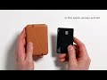 Bellroy Flip Case 磁性硬殼錢包 卡夾 名片夾 RFID防盜 送禮首選-棕色 product youtube thumbnail