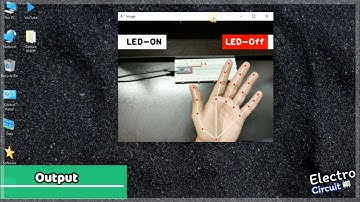 Gesture Controlled LED | Machine Learning |