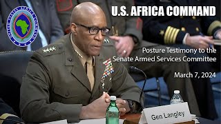 U.S. Africa Command 2024 testimony to the Senate Armed Services Committee