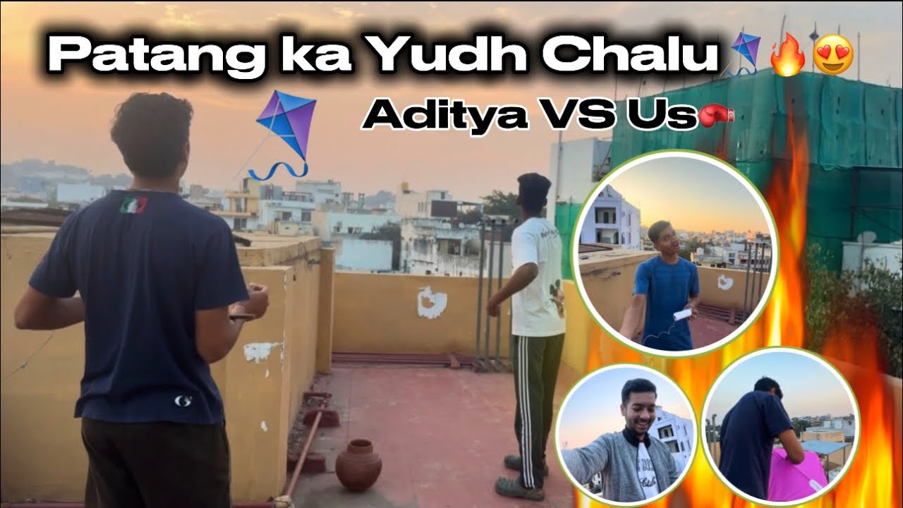 Patang Bazi ka Yudh Chalu🪁🔥😍 || Vijay Simha Vlogs