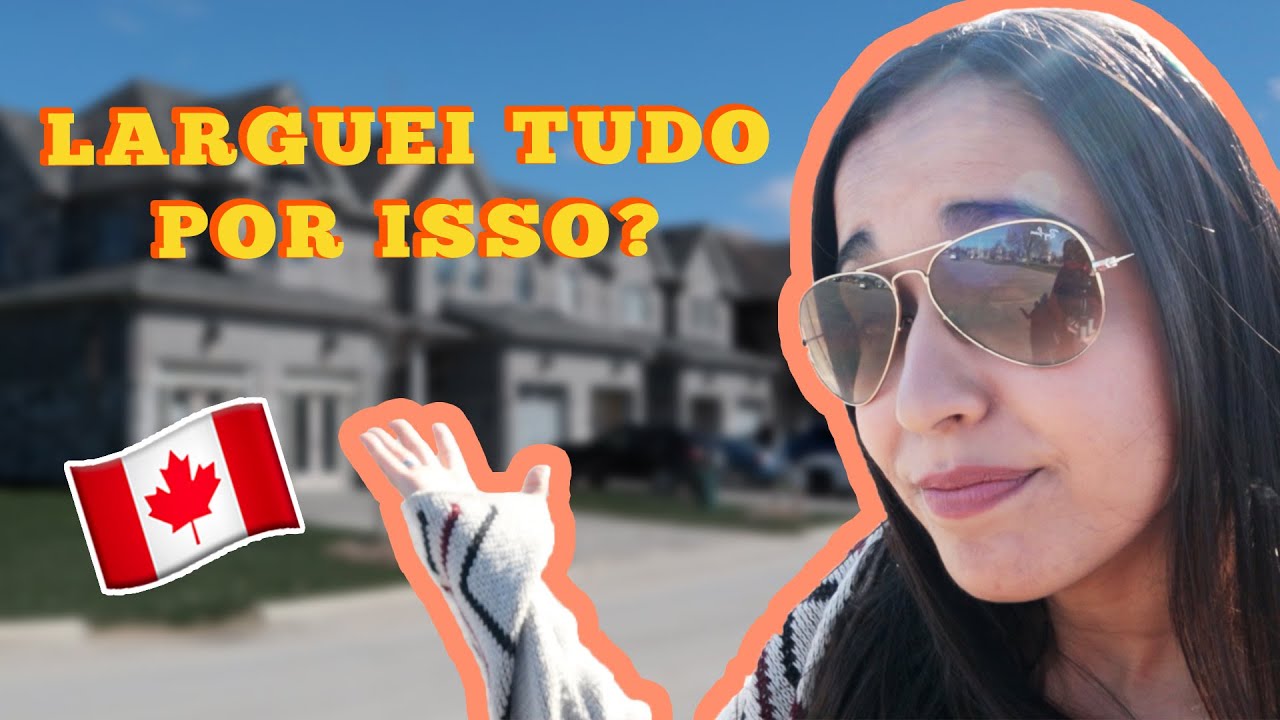 Como é MORAR em uma CIDADE no INTERIOR do CANADÁ? • TOUR pelo meu BAIRRO no CANADÁ • Larissa Murphy