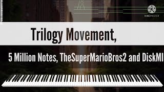 [Black Midi] Trilogy Movement, 5 Million Notes, TheSuperMarioBros2 and DiskMIDI.