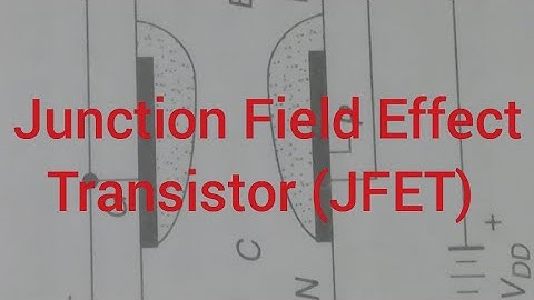 JUNCTION FIELD EFFECT TRANSISTOR (JFET) #JFET #ECETutor
