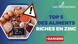 Top 5 des aliments riches en zinc ?