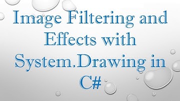 Image Filtering and Effects with System.Drawing in C#