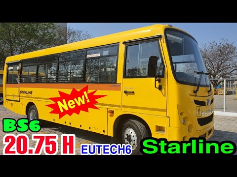 eicher-20.75-eutech6-bs6-starline-41-seater-school-bus-review-2020🔥eicher-starline-bs6-buses.