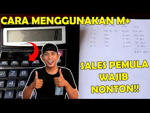 CARA MENGGUNAKAN FITUR M+ PADA KALKULATOR - SOLUSI MENGHITUNG CEPAT