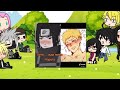 Реакция персонажей из аниме наруто на тик ток // Gacha life naruto // *.    *//(есть немного яоя//