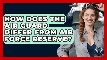 How Does The Air Guard Differ From Air Force Reserve? - Air Guard Commanders