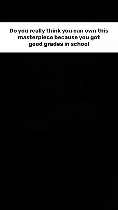 Can you name this masterpiece?👑