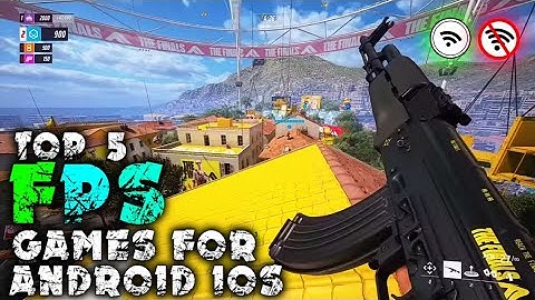 TOP 5 FPS GAMEs for Android and iOS || online and offline FPS games || Apex Shakib ||